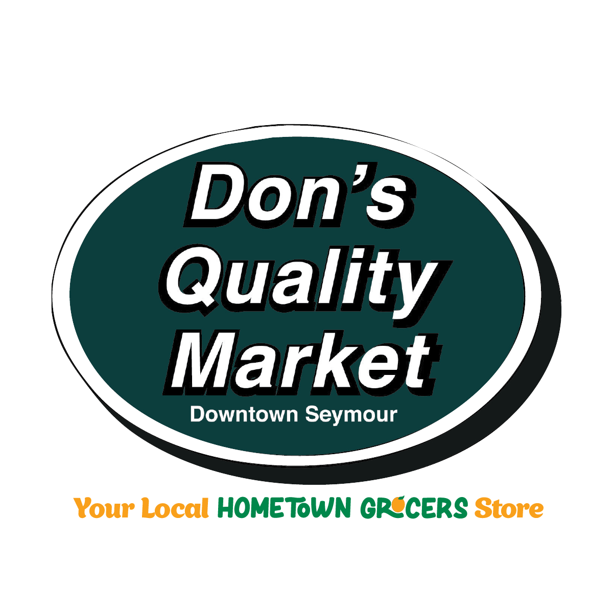 A theme logo of Don's Quality Market